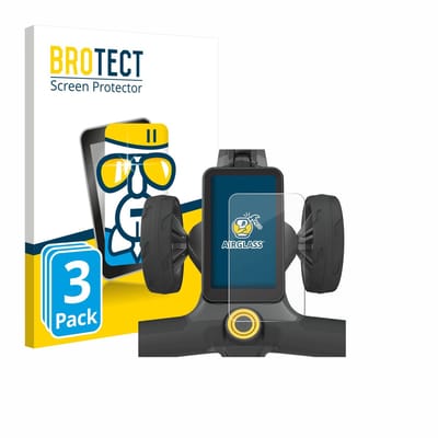 Screenprotector 3 Stuks voor PowaKaddy CT12 GPS Beschermglas transparant