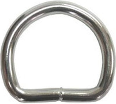 2x D ring - 26mm - metaal