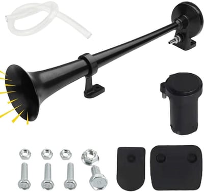 MRKK® Luchthoorn 12 Volt - Gastoeter met Compressor - Scheepshoorn