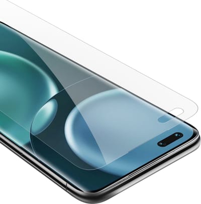 Cadorabo Screenprotector geschikt voor Honor MAGIC 4 PRO - Pantser film Beschermende film in KRISTALHELDER Geharde (Tempered) display beschermglas in 9H hardheid met 3D Touch