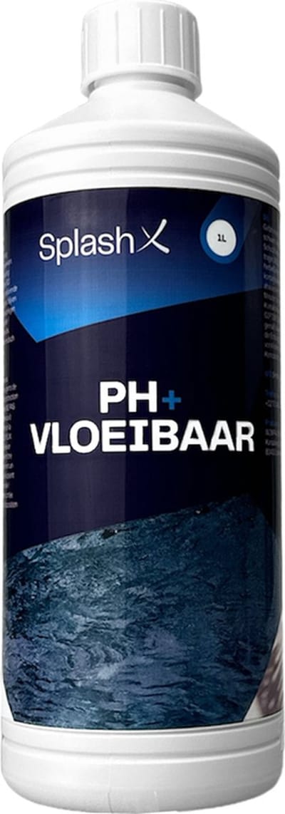 Splash-X pH+ vloeibaar - 1 liter - pH verhogen