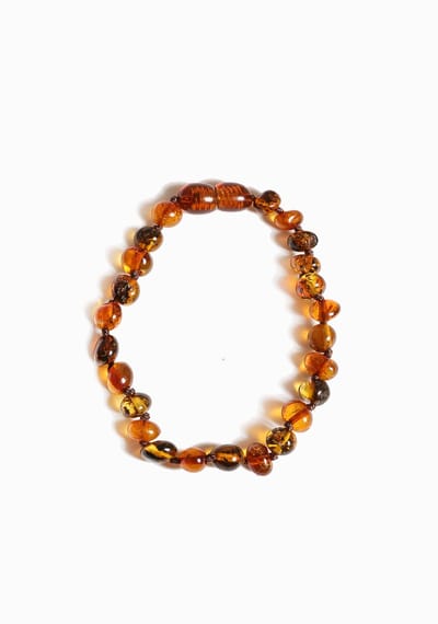 Coni barnsteen armband | Adult | Multi Colour | Maat 18,5 cm | Pijnstillende werking | Ontstekingsremmende werking