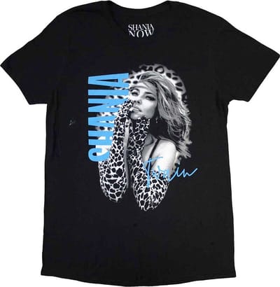 Shania Twain - Tour 2018 Gloves Photo Heren T-shirt - S - Zwart