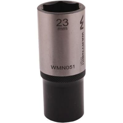 Dopsleutel 1/2" 23mm Lang CrV50BV30 DIN 3124