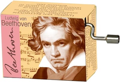 Muziekdoos 'Für Elise' met Houten Resonantieplaat