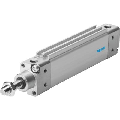 Festo Vlakke Cilinder 20mm Boring 200mm Slag Dubbelwerkend - 151141 - P2DZD
