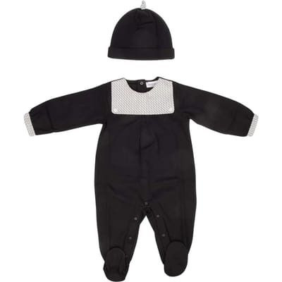 Emporio Armani Cadeauset van katoen met lange mouwen voor baby’s (Blauw)
