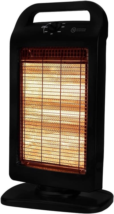 Infrarood Verwarming - Halogeen Kachel - Directe Warmte - Energiezuinig - 90-113 cm - Rood