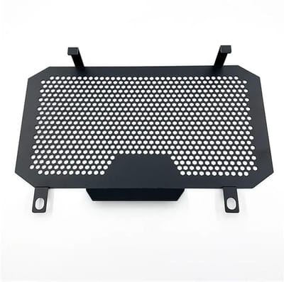 Motorfiets Radiatorbeschermer - Radiator Grille Guard - Motoronderhoud - CNC Aluminium Constructie - 1x1x1 cm - Zwart