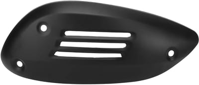 Exhaust Pipe Cover - Motorfiets - Uitlaat Warmtebeschermer - RVS Vervanging voor GTS 125 250 300 GTV 2013-2021 (Zwart)