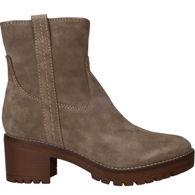 LOFF 1881 Enkellaarsjes - Dames - Taupe - Maat:38
