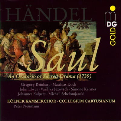 Kölner Kammerchor, Collegium Cartusianum, Peter Neumann - Händel: Saul (An Oratorio Or Sacred Drama In 3 Parts (1739)) (3 CD)