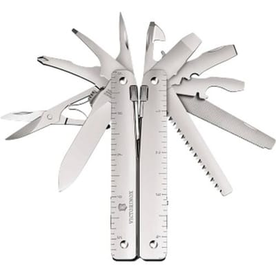 Victorinox Swiss Tool MX 3.0327.MN Multitool Aantal functies 26 Zilver