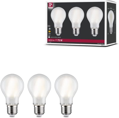 Filament 230 V LED-gloeilamp E27 3x1055lm 3x9W 4000K Mat