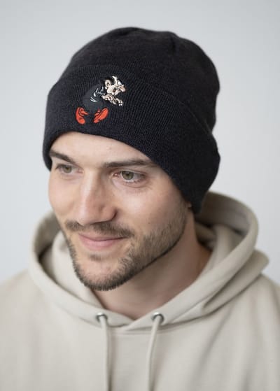 Gargamel - Muts voor volwassenen - De smurfen - Zwart - Bavarian Caps - Unisex