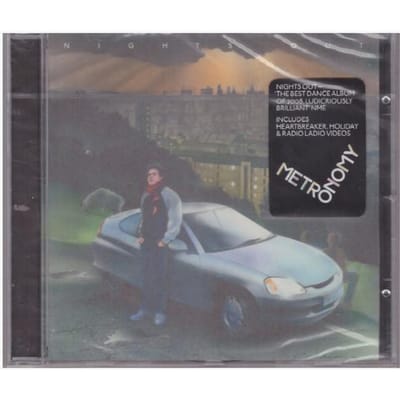 CD METRONOMY - Nights Out 825646939213 Because Music 2009 Europa Dans & Electronica Gebruikt black