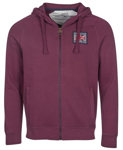 Barbour - Felpa Re94 Merlot MOL0312