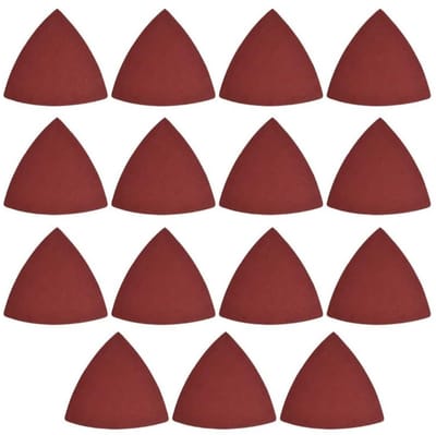 Dailygoody - Driehoekig schuurpapier - Schuurpapier voor multigereedschap - 15 stuks - 400 korrelgrootte - Ideaal voor hout en kunststof - Perfect voo...