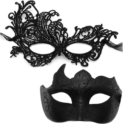 Venetiaans Masker voor Dames en Heren - Luxe Italie Masker voor Carnaval, Feest en Bal