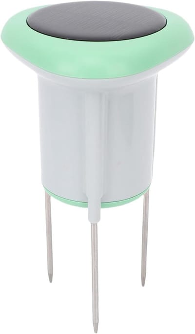 Slimme Bodemsensor - Plantmeter Vochtigheid - Tuinonderhoud Optimaliseren - Zonne-energie Aangedreven - IP66 Waterdicht - Zwart
