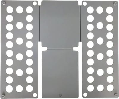 Vouwplank Kleding - Kleding Organizer - Kleding Snel Vouwen - Gelijkmatige Plooien - 68 x 58 cm - Grijs