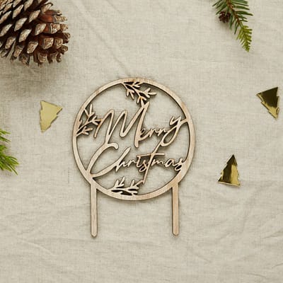 'Merry Christmas' - Hout