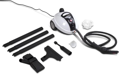 Krachtige Stoomreiniger 1300W - Snel Warm (5 Min) - 3.5 Bar Druk - Inclusief Accessoires