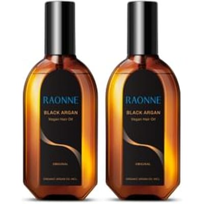 RAONNE - Black Argan Vegan Hair Oil Duo Set 100ml x 2 pcs