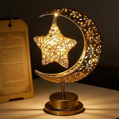 CLVP® Maanlamp - Nachtlamp - Maan Lampje - Taffellamp LED
