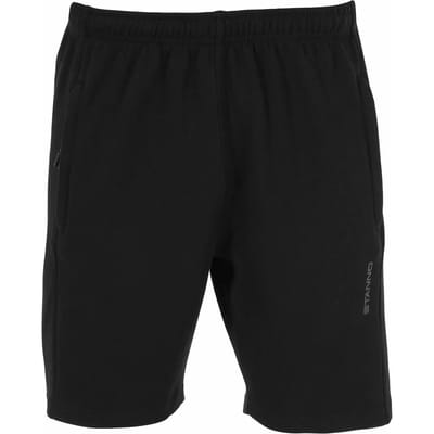 Stanno - Base Sweat Shorts - Sportbroek - Maat S - Zwart