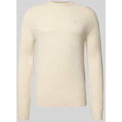 Regular fit gebreide pullover van pure wol