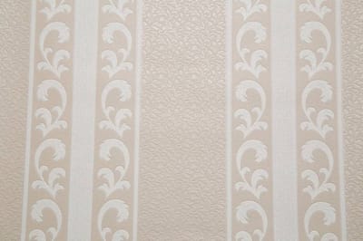 BEIGE WIT BANEN BEHANG VLIES PL5100621