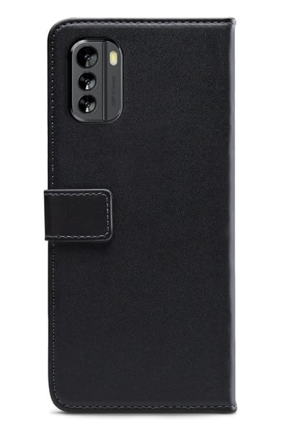 Mobilize Telefoonhoesje geschikt voor Nokia G60 5G Hoesje | Mobilize Classic Gelly Wallet Bookcase Portemonnee | Pasjeshouder voor 2 Pasjes | Telefoonhoesje voor Pinpas / OV Kaart / Rijbewijs - Zwart