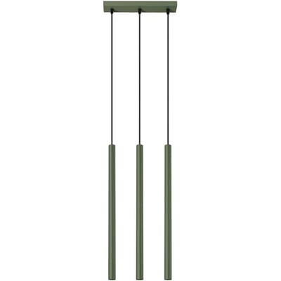 Sollux Lighting Hanglamp Pastelo - G9 - olijfgroen - staal - 104x19.5x19.5cm