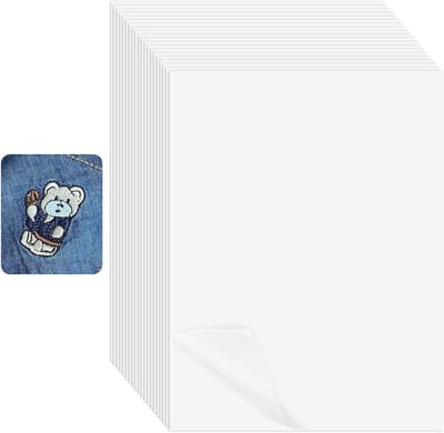 20 Dubbelzijdige Lijmbladen voor Strijken, Ideaal voor Kleding, Applicaties en Stoffen Fixatie