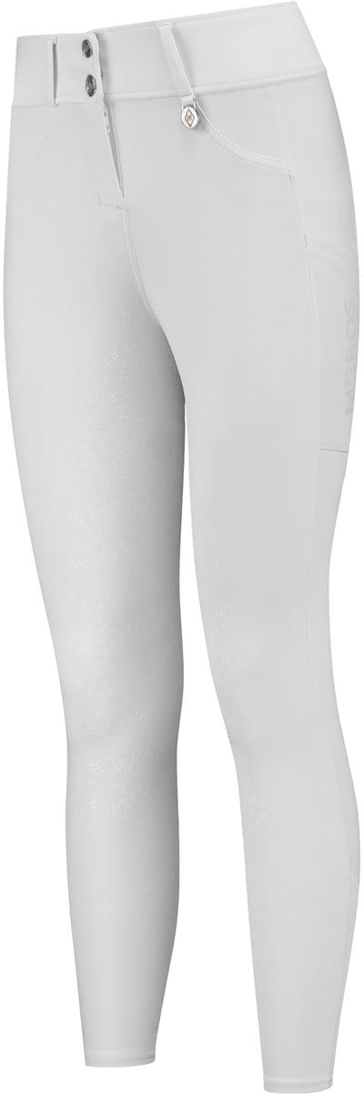 Mrs. Ros High Waist Rijbroek Full Grip Amsterdam-White-XXS