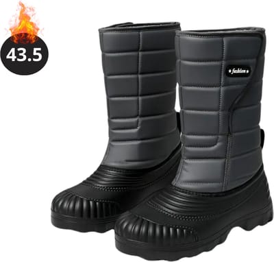 Bovista Snowboots - Sneeuwschoenen - Sneeuwboots - Heren - Wintersport - Ski - Skischoenen - Grijs - 43.5 - Antislip - Winter