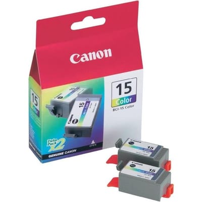 Canon BCI-15C inktcartridge kleur 2 stuks (origineel)