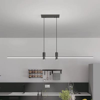 V-TAC VT-7827 Designer plafondlampen Hanglampen 19W 2160lm 4000K IP20 Zwart VT-7827