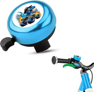 Solidchoice - Kinderen Fietsbel met Coole Dinosaur Motief
