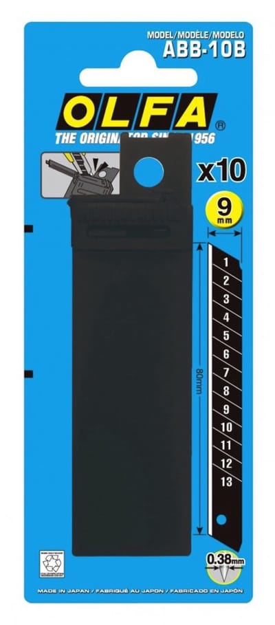 Olfa Afbreekmessen ABB-10B 10 Stuk