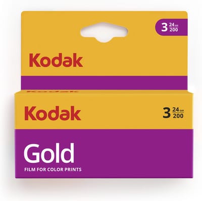 KODAK 135 Gold 200 Carded 24x3