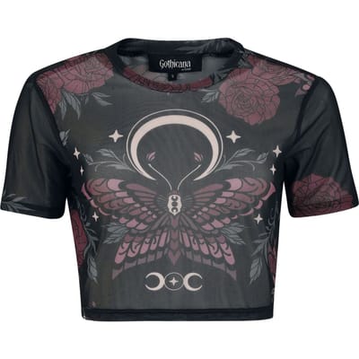 Gothicana by EMP - Gothic T-shirt - Mystical Woods - M tot XXL - voor Vrouwen - meerkleurig