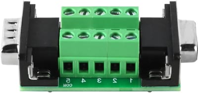 Seriële Adapter - DB9 Breakout - Apparaten Verbinden - Geen Soldeerwerk - 9 Pins - Groen