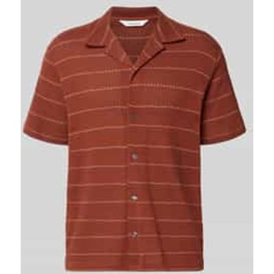 relaxed fit vrijetijdsoverhemd van katoenmix met viscose, model 'MARC'