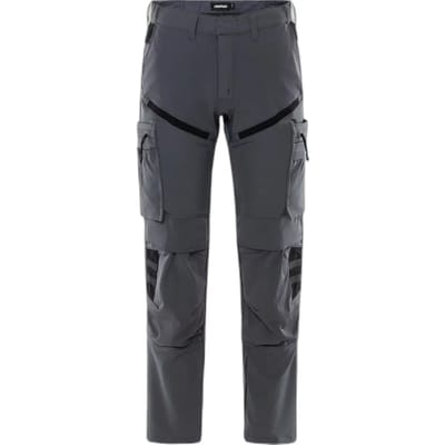 Fristads Stretch Werkbroek 2653 Lws - Grijs/Zwart - C52