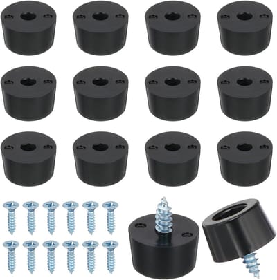 Set van 14 Rubber Voetjes voor Snijplanken, Antislip Schokdempers, 13 x 10 x 7 mm, Ideaal voor Meubels en Keukenaccessoires
