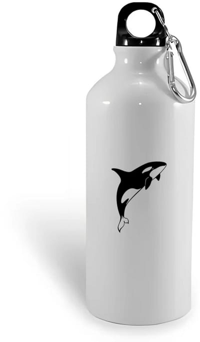 Hacebo® - Orca's waterfles - Vissen - Dieren liefhebbers - Zeedieren - roofdieren - water fles - 400ML