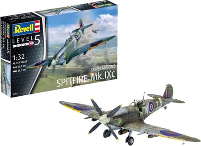 Revell Modelbouwpakket Vliegtuigen - 03927 Spitfire Mk.IXC Plastic - 1:32 - Modelbouw