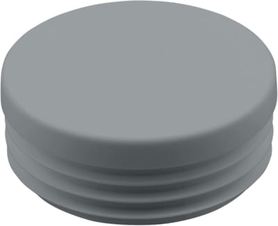 Eindkappen Kunststof Rond - Buisinzetstukken Vloerbeschermers - Meubels Beschermen - Hoge Kwaliteit PE - 10 stuks 45mm - Grijs